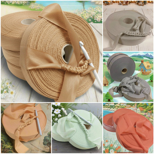 shop fettuccia autunno 2025 arancio zucca beige tortora chiaro grigio argento cammello verde chiaro maglina stafil jersey borse cestini tappeti uncinetto scaldacollo collane pochette clutch bags abbigliamento moda