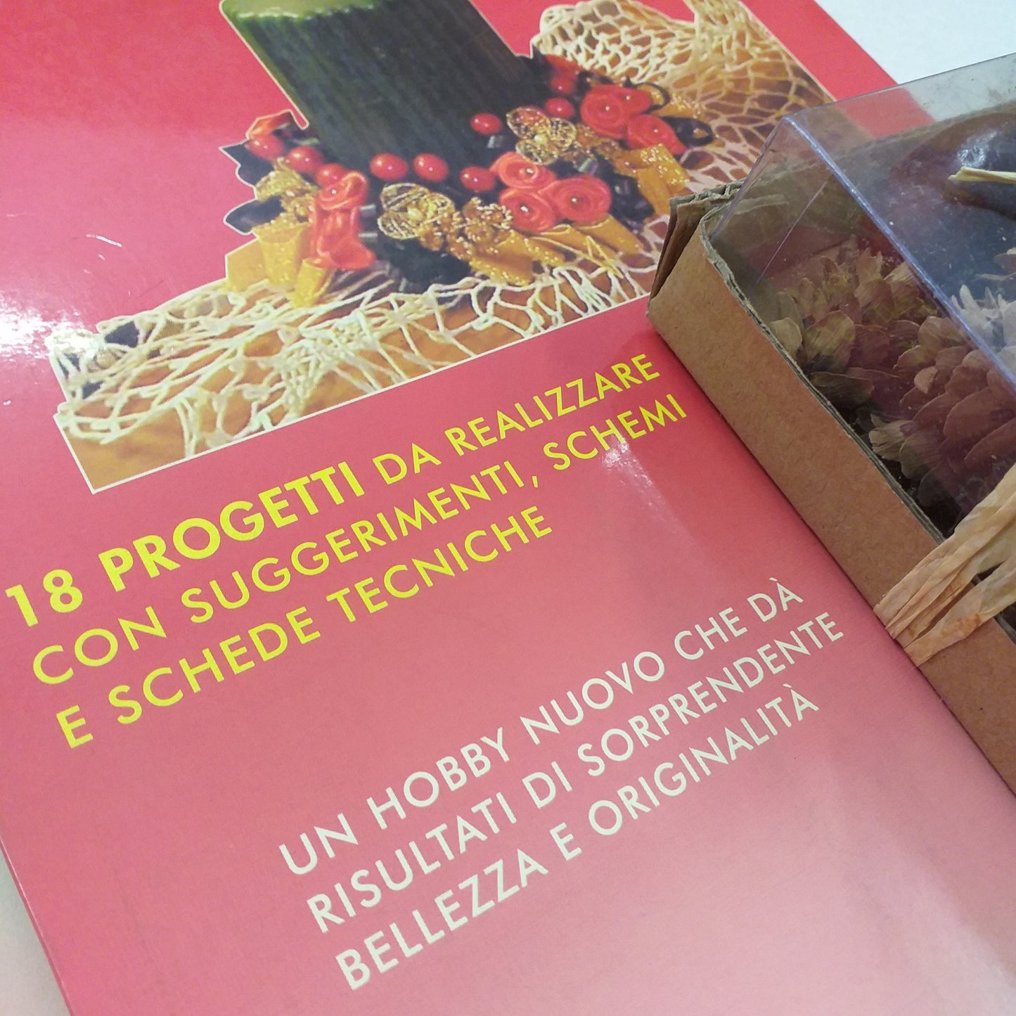18 progetti da realizzare con schemi schede tecniche hobby nuovo biedermeier decorazioni centrotavola rustiche natalizie fai da te lavoretti regali