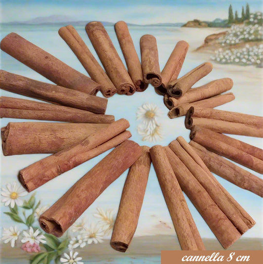 Spezie decorative biedermeier per decorazioni natalizie ghirlande fiori bomboniere segnaposto cannella stecche bastoncini 8 cm