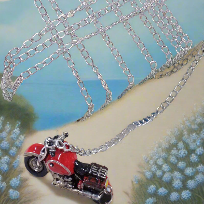 biker style catena bigiotteria fai da te metallo colore-argento maglina non saldata anellini da 5 mm vendita a metro uso collane orecchini bijoux gioielli di perline