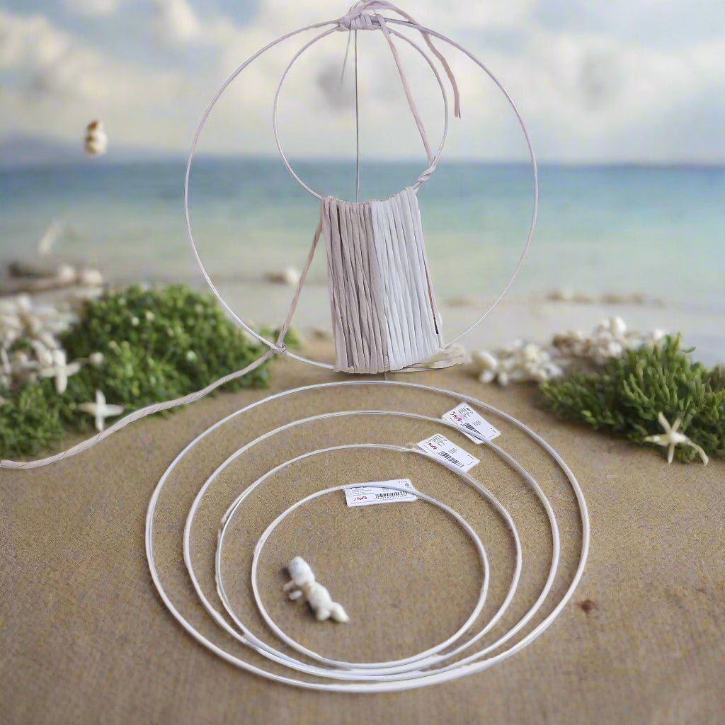 10 Anelli In Metallo Dorato Da 10 Cm - Per Acchiappasogni, Macramè E Decorazioni - Foto 6