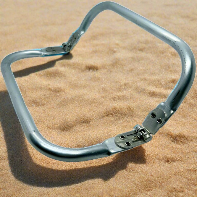 chiusura ad arco rettangolare a molla a scomparsa clic clac per clutch bag crochet pochette borse uncinetto da cerimonia in fettuccia