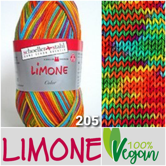 misti colori 205 tropici filato sfumato Stafil-Schoeller filo Limone 100% vegano gomitoli stock cotone uncinetto lavori a maglia ferri da calza