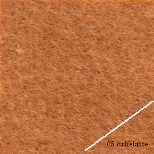 05 caffelatte marrone pannolenci morbido foglio feltro spessore 2 mm uso fai da te fiori stelle natalizie botanica babbo gnomo natale fuoriporta