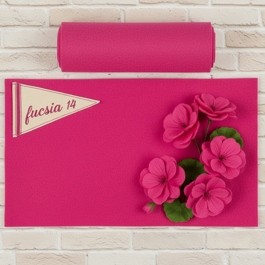 fucsia 14 pannolenci Stafil 1 mm morbido tinta unita feltro uso creazioni fiori fiocchi nascita lavoretti creativi bambini e natalizi o pasquali