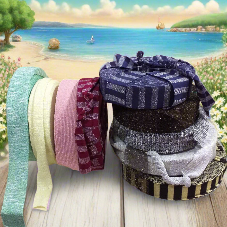 a righe con glitter brillantini lamè fettuccia lurex tulle lycra nero-oro bordò celeste frozen blu tiffani-chiaro rosa-cipria ghiaccio beige grigio uso borse uncinetto cestini scaldacollo collane sciarpe stole cappelli pochette clutch bags sera cerimonia