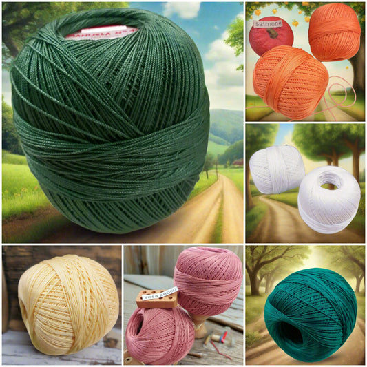 colori cotone sottile per uncinetto economico scontato filato colorato titolo n 10 filo di scozia Stafil-Schoeller manuela gomitolo in offerta uso lavori a maglia scialle con ferri uncini 1.00-1.50 crochet moderno creativo
