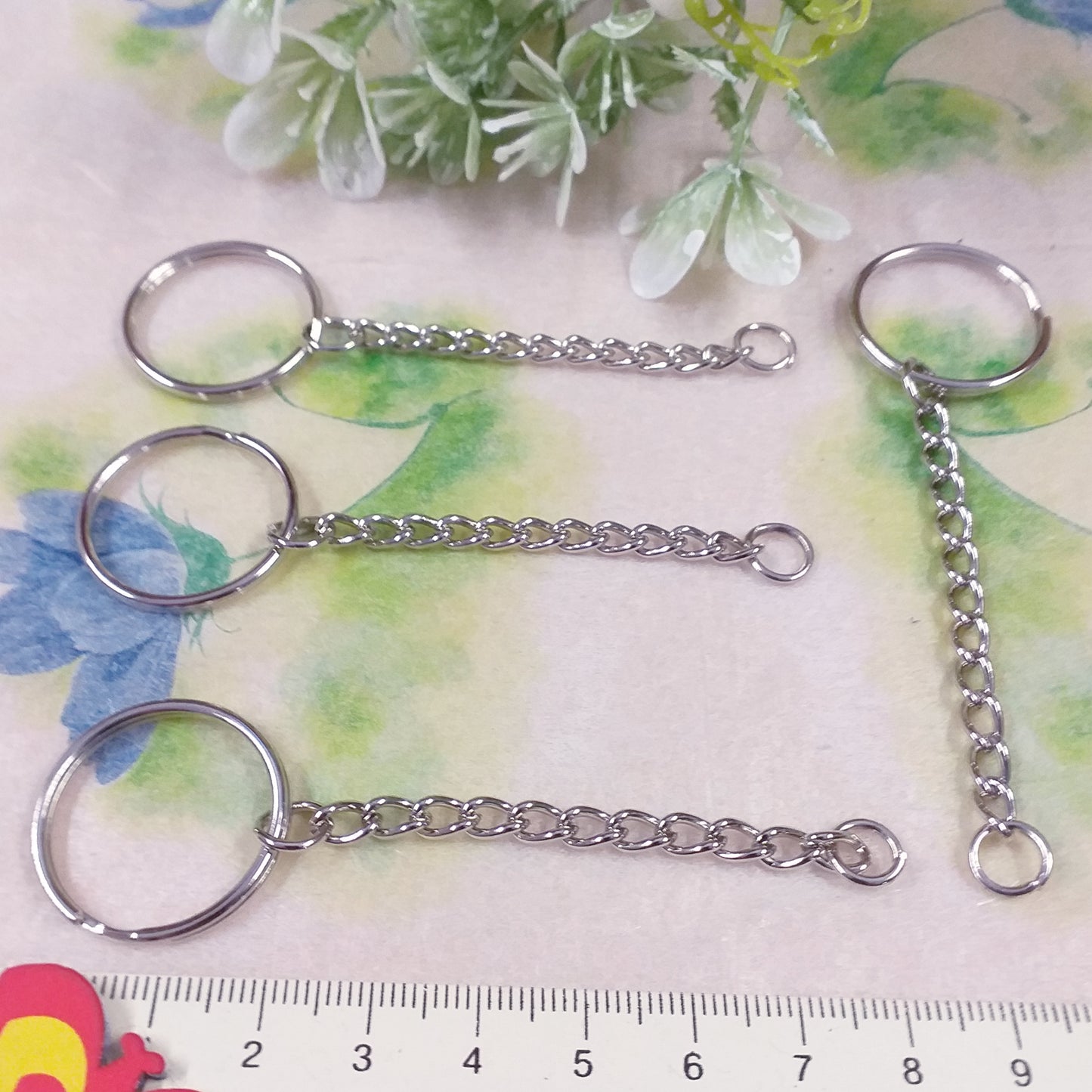 anelli apribili catenella ganci portachiavi fai da te bijoux bigiotteria di perline ricordini souvenir gadget bomboniere