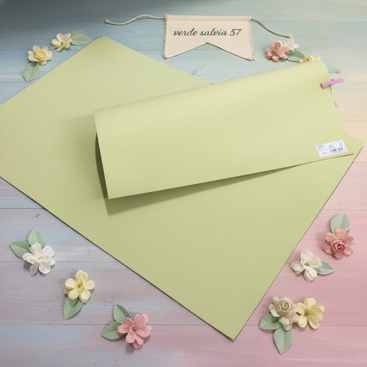 colore 57 verde salvia chiaro 719000 stafil fommy 2 mm gomma crepla spessa morbida modellabile uso lavoretti creativi bambini fiori giganti torte scenografiche compleanno centrotavola pasquale fiorellini bomboniere di carta eva