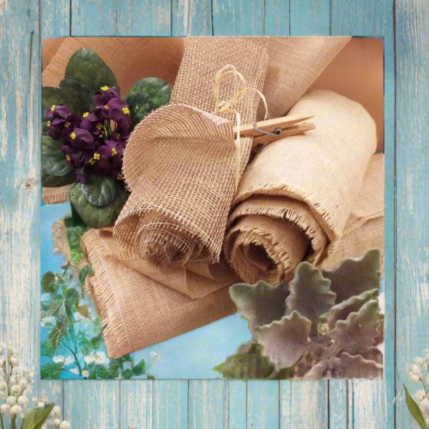 juta tela sacco grezza trama larga fitta tessuto stoffa vendita rotolo runner da tavolo e metraggio ad uso lavoretti creativi hobbistica vetrinistica mare packaging confezioni regali natalizi bomboniere fai da te fioristi gnomi centrotavola pasquali mazzi bouquet