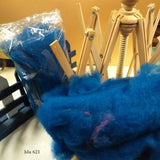 blu 621 colori lana merino cardata decorativa tecnica infeltrimento con aghi e lavoretti bambole pupazzi