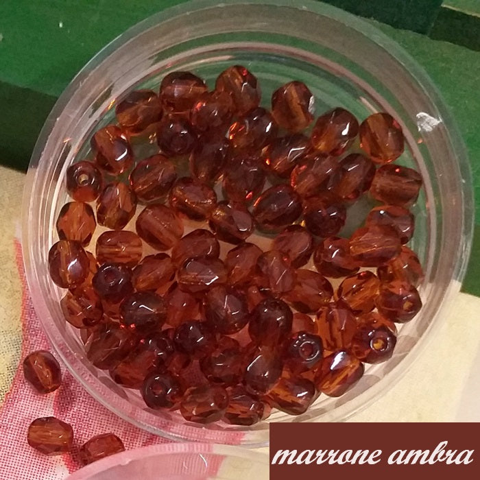 Mezzi cristalli perline collane e bigiotteria offerta perle 4, 6 mm