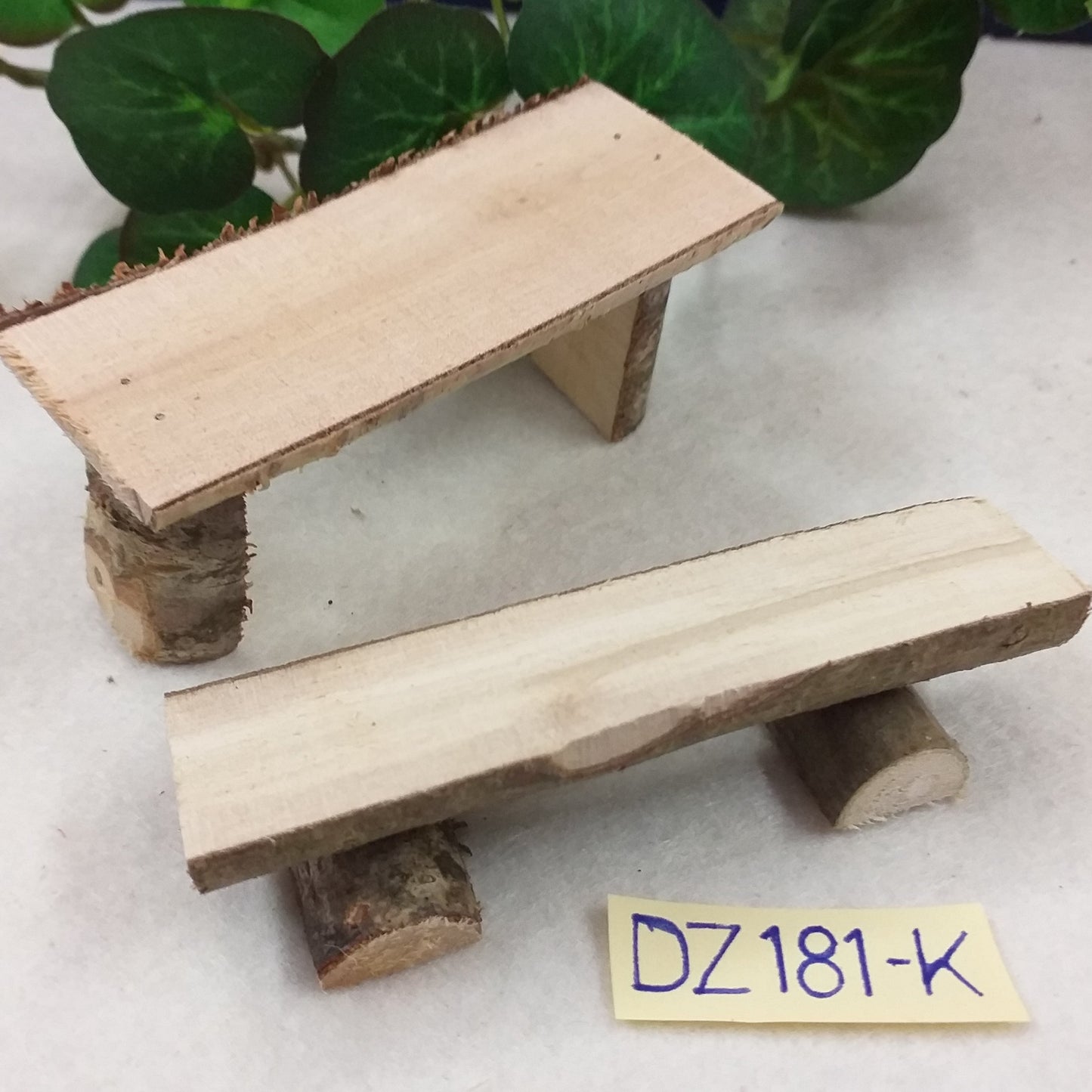 tavolo panca rustica ambientazioni arredi legno naturale Presepe accessori miniature mini giardino casa bambole uso per micro paesaggio diy decorazioni vetrinistica bonsai albero pianta di perline filo di ferro
