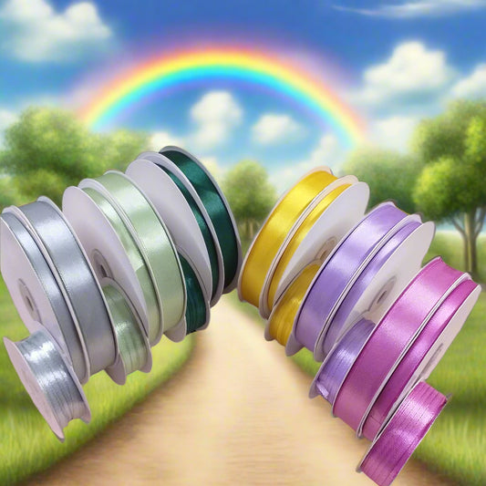 grigio argento verde salvia verde smeraldo bosco giallo limone lilla glicine lavanda rosa fucsia colori moda nastri raso economici bomboniere fai da te packaging confezioni scatole regalo pasticceria enogastronomia decorazioni pasquali