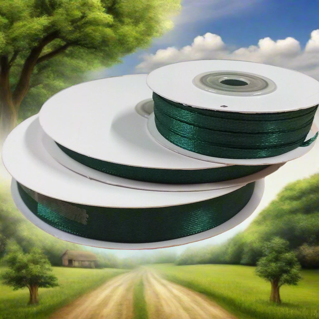 verde scuro muschio nastri raso economici bomboniere fai da te packaging confezioni scatole regalo pasticceria enogastronomia decorazioni pasquali