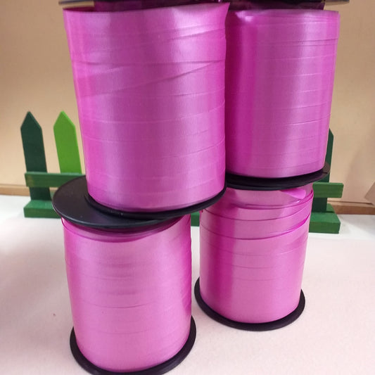 fucsia vivace bobine nastro 10 mm confezioni regalo decorativo da arricciare sfrangiare nastrino sottile per allestimento packaging vetrinistica bomboniere