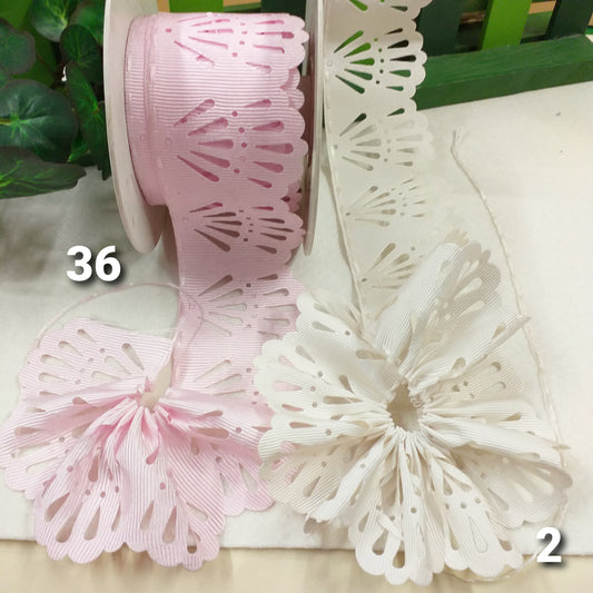 beige rosa tela tessuto negozio vendita nastri bomboniere con tirante per coccarda e fiocco facile veloce cucito bambole angioletti packaging Natale