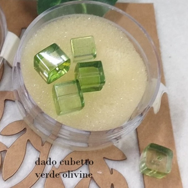 Perle bigiotteria vetro mezzo cristallo cubetto e perline bastoncino –  hobbyshopbomboniere