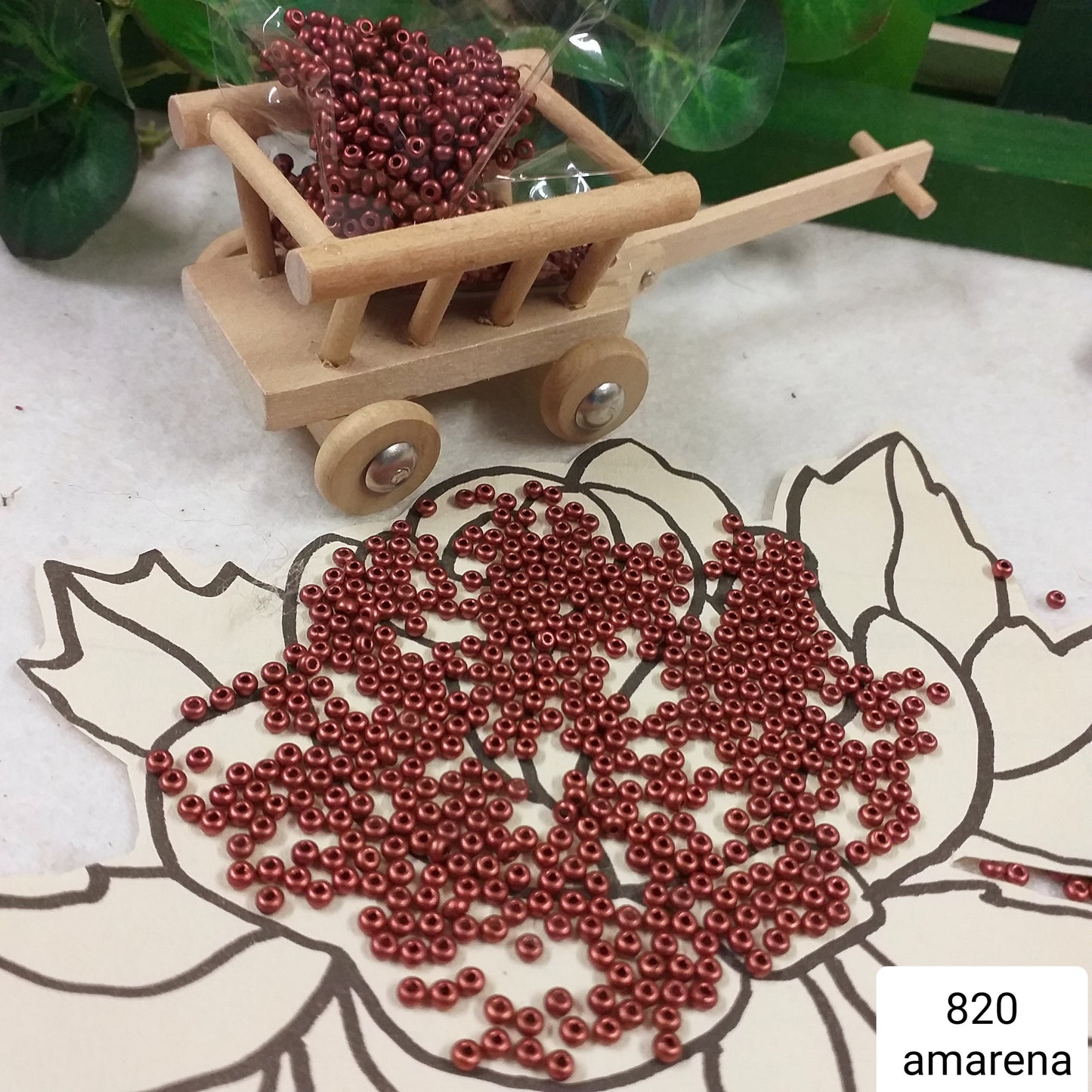 820 amarena marrone diametro 2.5 mm 9.0 rocailles perline indiane conteria vetro hobby bijoux fiori metalliche esclusive colori metal particolari per bigiotteria