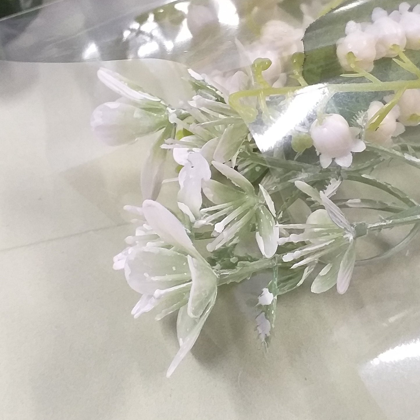 dettagli tubolare aperto cellophane per realizzare sacchetti trasparenti buste per fiori e rose confezionare come fiorai e fioristi