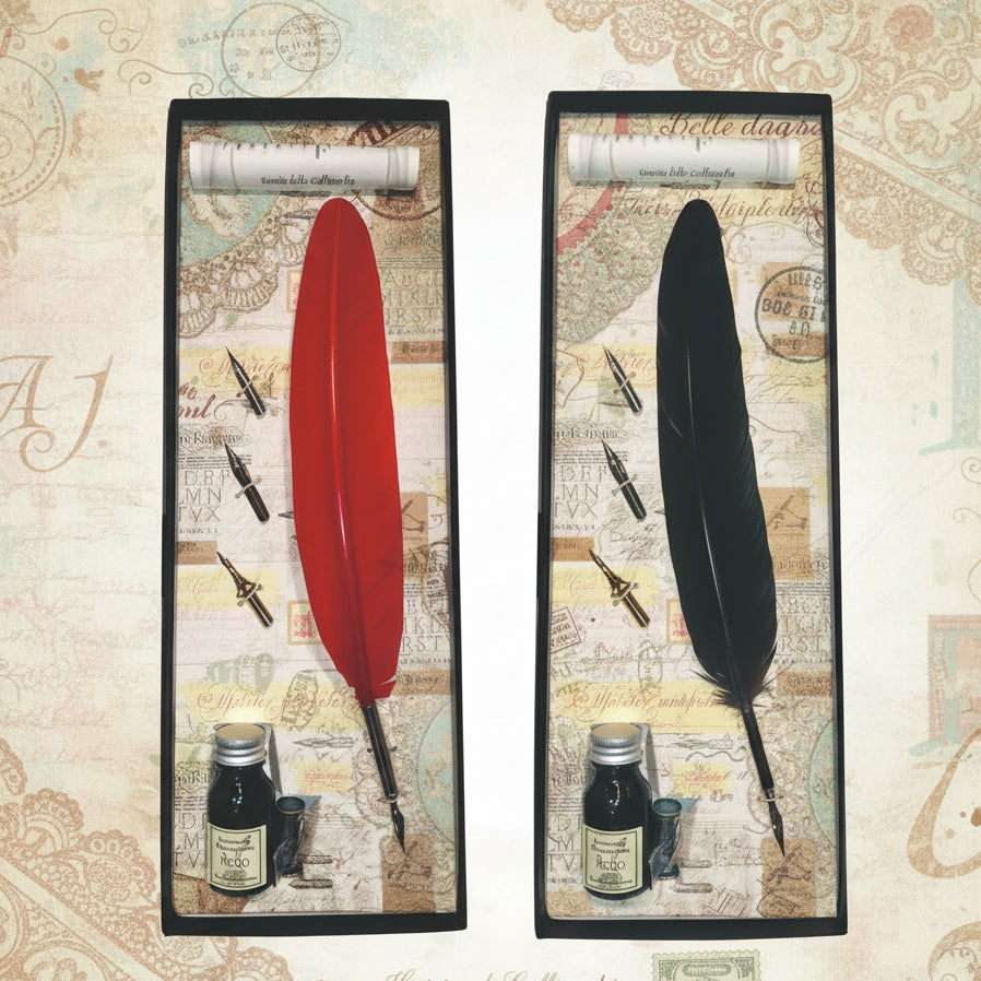 Penna Stilografica Per Calligrafia - Set Con Design Elegante | Per Scrittura E Lettere - Foto 9