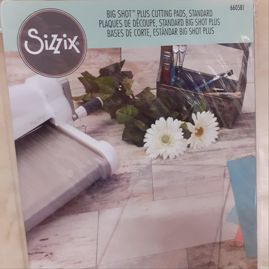 Big Shot Plus e Pro cutting pads tappetini da taglio di ricambio accessori policarbonato trasparente per fustellatrice articolo 660581