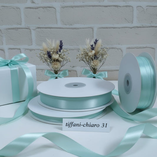 tiffani-chiaro vetrina negozio online nastro raso bomboniere fai da te hobby creativi nastrini decorazioni matrimonio colori assortiti uso confezionare regali Natale uova Pasquali packaging confezionamento