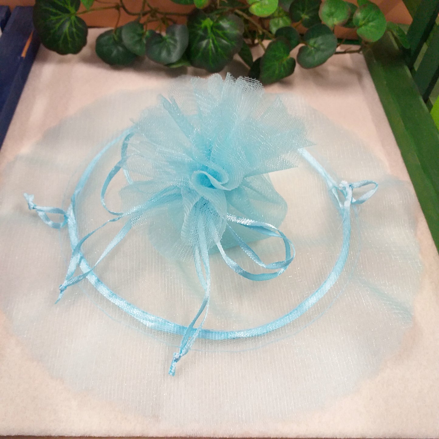 colore bebè celeste azzurro maschietto bambino tulle doppio velo filet tirante sacchetti portaconfetti Italian bomboniere fai da te matrimonio anniversario nozze compleanno battesimo comunione cresima