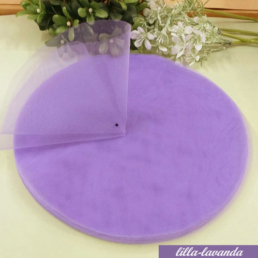colore lilla lavanda tulle per confetti bomboniere fai da te rotondo colorato centrini cerchi retina filet per confezionare sacchetti
