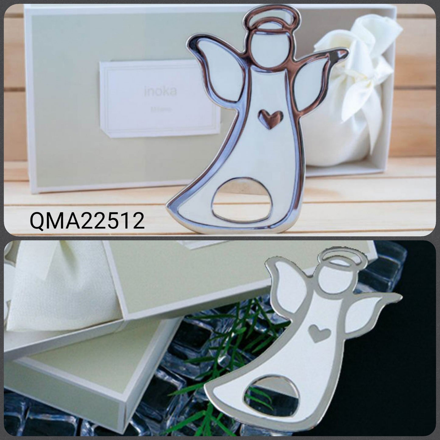 outlet oggettistica lotto vendita offerta negozio online stock bomboniere matrimonio apribottiglie cavatappi angelo magnete