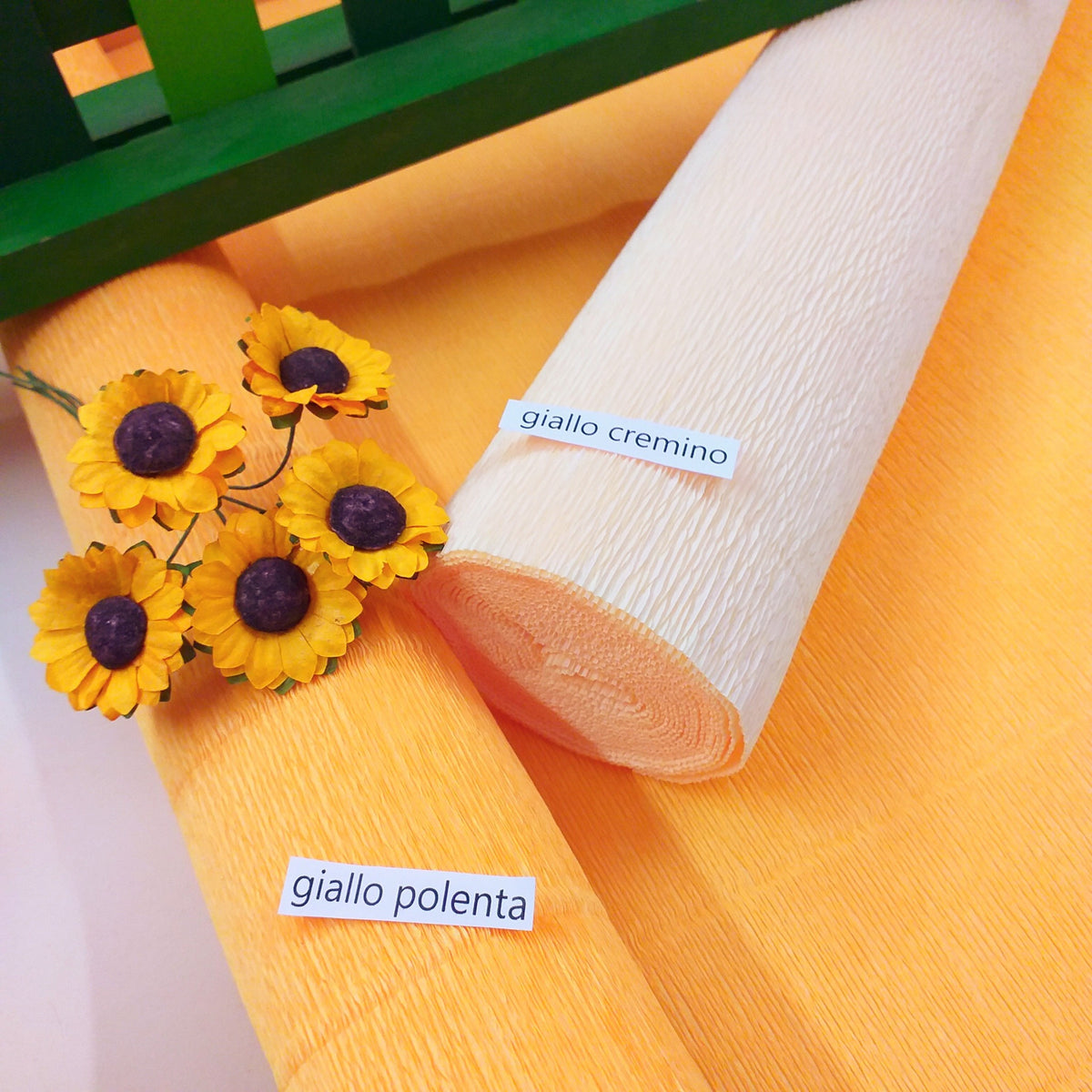 Carta crespa 180 g pesante colorata per fiori e lavoretti bambini –  hobbyshopbomboniere