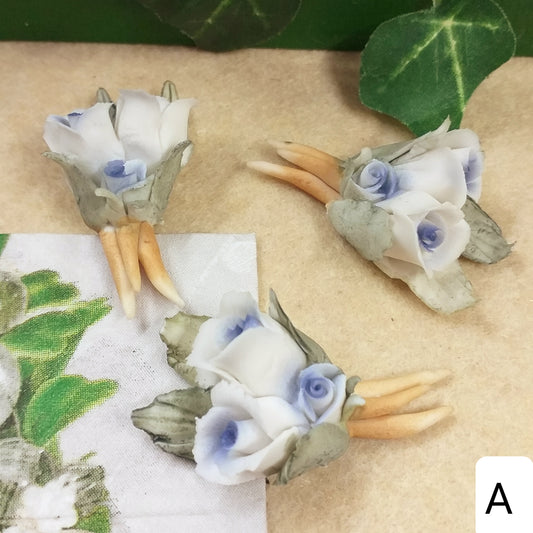 bouquet fiori lotto offerta A oggetti ceramica oggettini miniature casa bambole oggettistica collezione e bomboniere idee regalo shop negozio vetrina