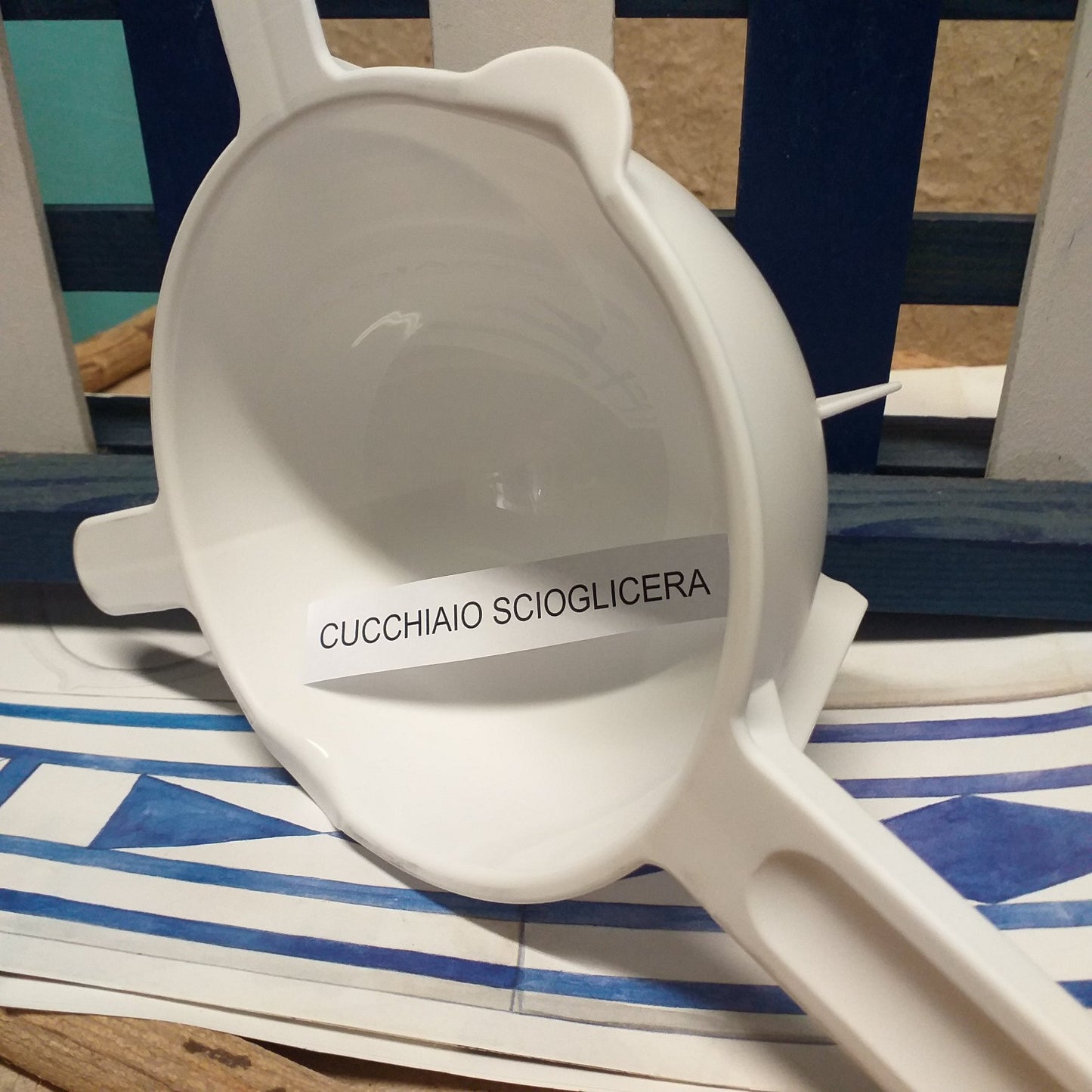 cucchiaio plastica scioglicera per fai da te candele artigianali con scaglie o gelatina