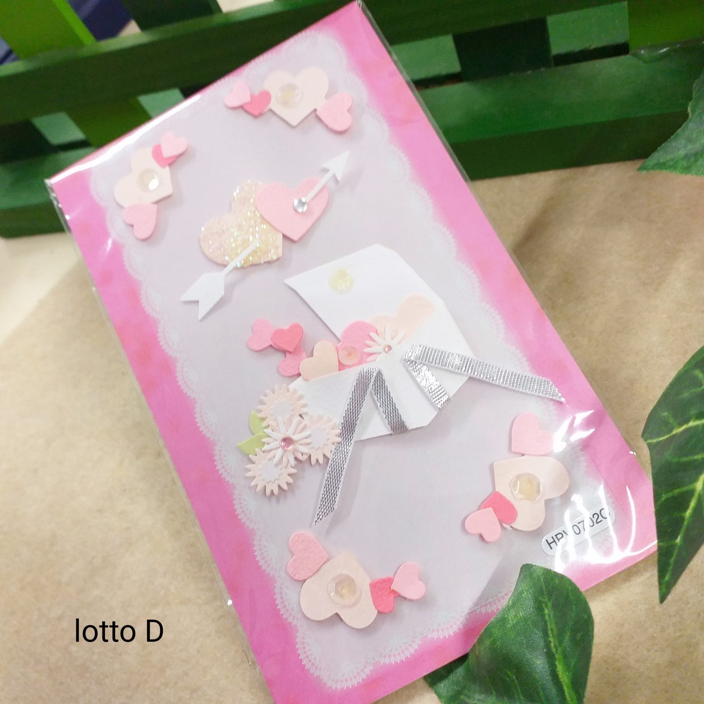 scatola regalo cuoricini fiori decorazioni per biglietti auguri regalo matrimonio fai da te lotto D