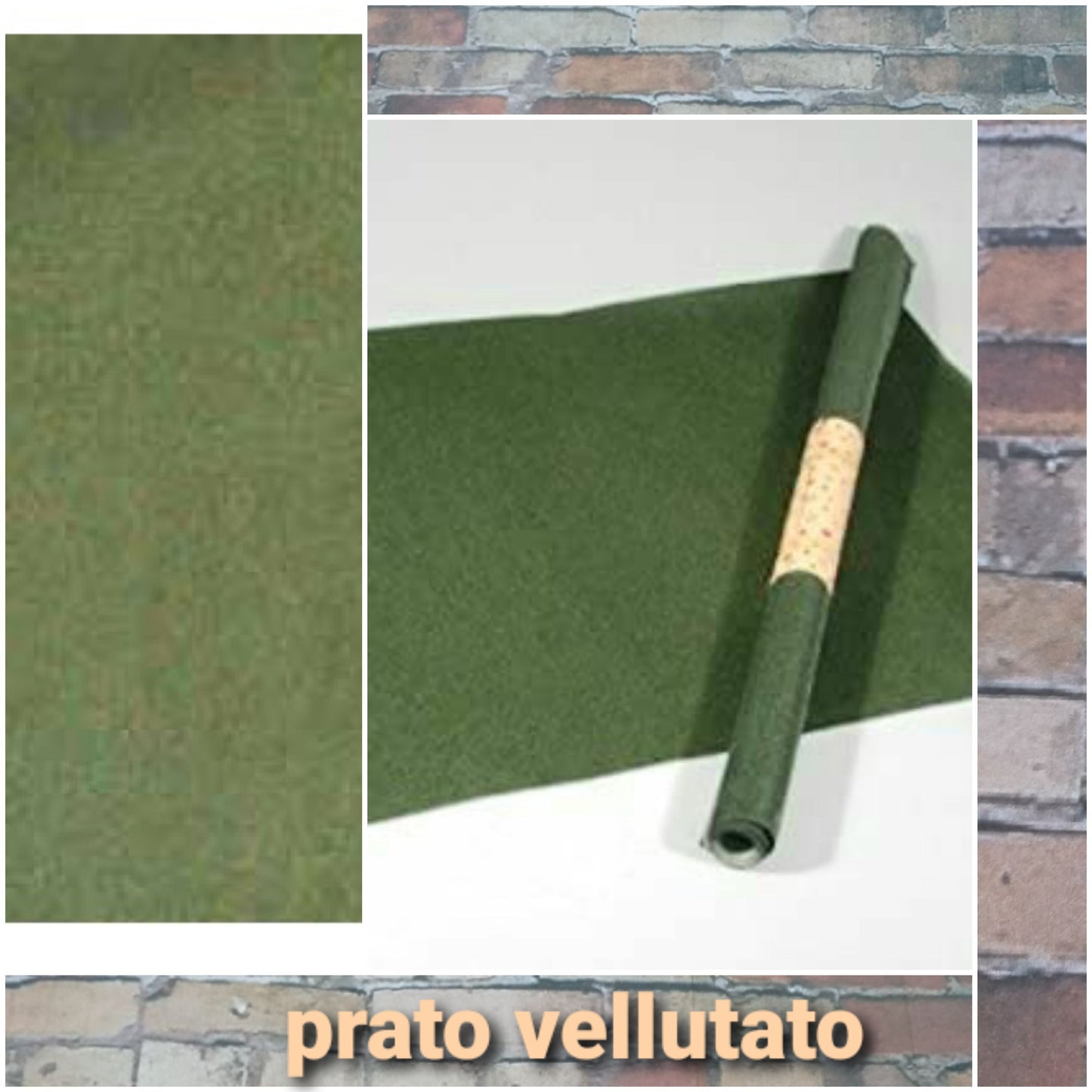 carta prato vellutato decorazioni Presepe per fondali e sfondi