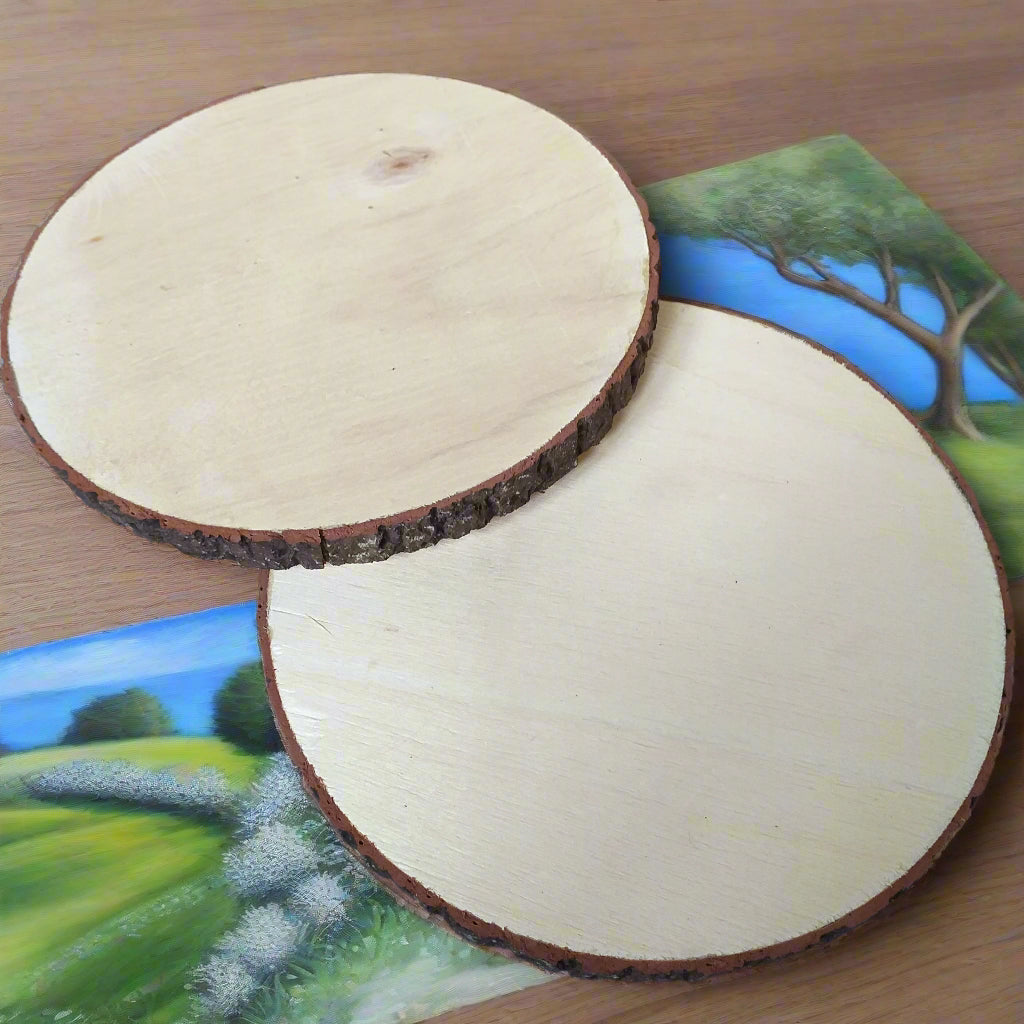 dischi fette tronchi rotondi legno uso per composizioni floreali centrotavola basi rustiche biedermeier natale e decorazioni matrimonio
