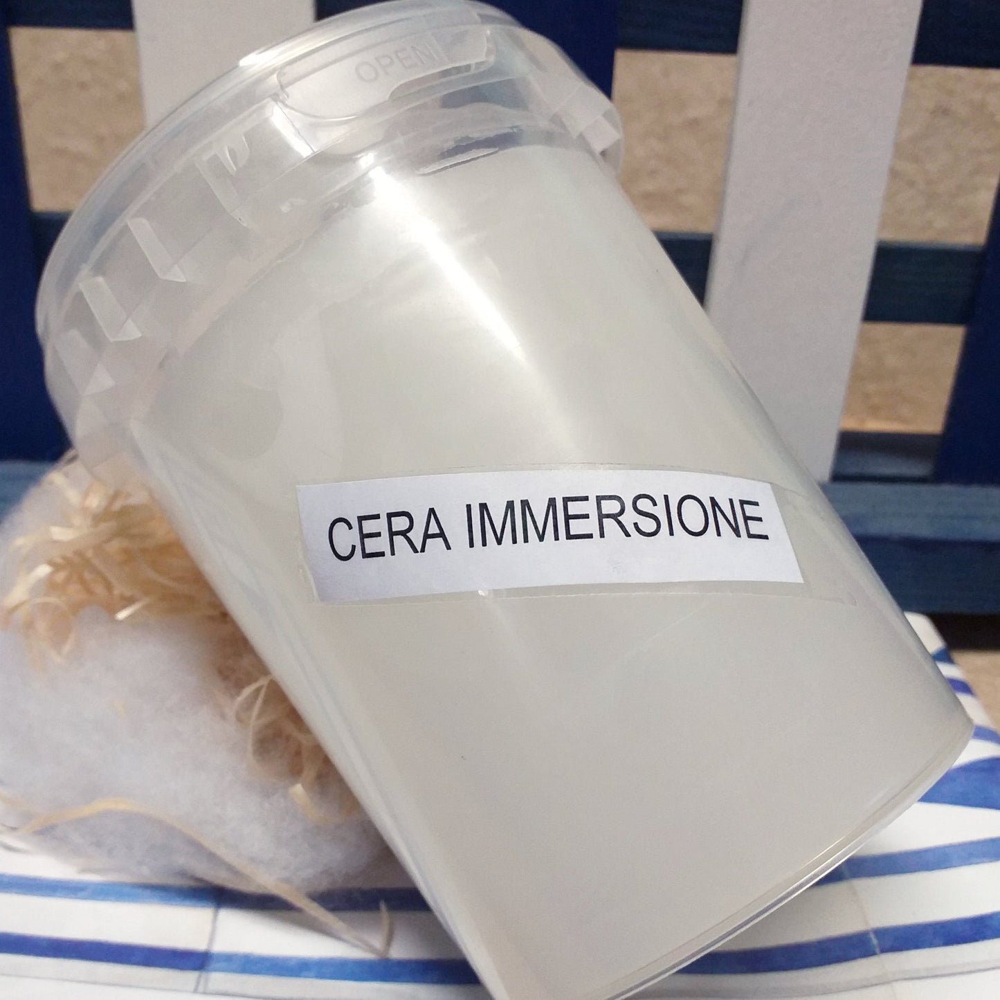 cera da immersione per fiori candele fai da te artigianali con petali inserti pressati foglie rafia