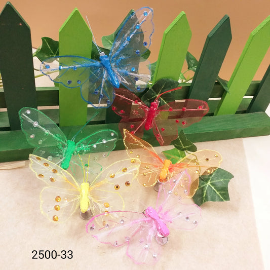 Farfalle di tulle e brillantini strass perline decorative fai da te casa e giardino composizioni fiori matrimonio allestimenti vetrine scenografia teatro fotografo decorazioni hobbistica creativa Pasqua confezioni regalo packaging