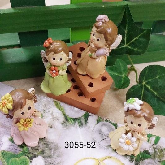 fatina dei fiori elfetti statuine personaggi del bosco da bomboniere e collezione vetrinistica decorazioni hobby creativi allestimenti enogastronomia statuette hobbistica composizioni floreali