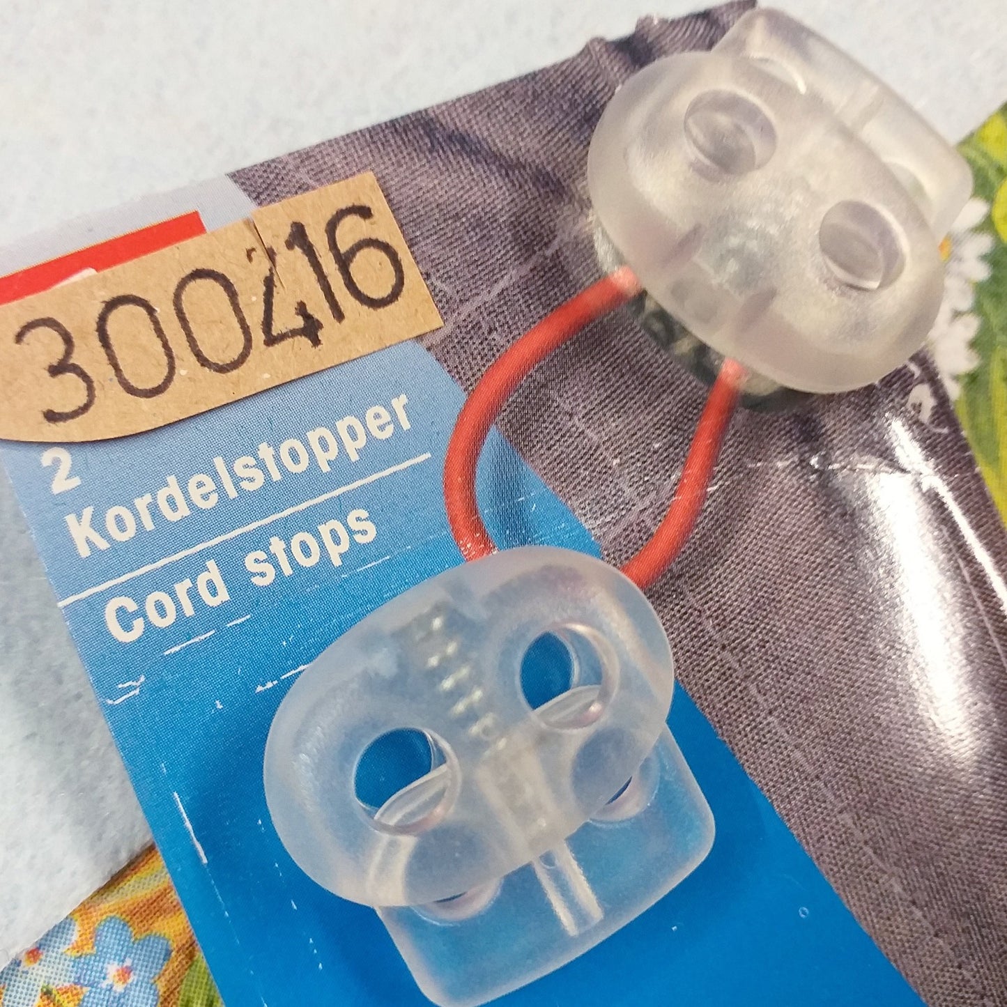 fermanodo blocca cordoncino fermacavo fermacorda plastica trasparente con molla a 2 fori per cordini elastici di zaini borse giacche pantaloni