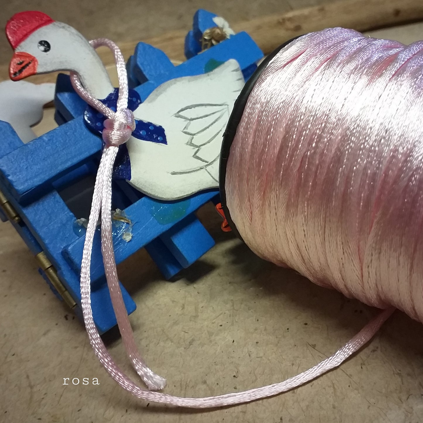 rosa tonalità cordoncino corda filo in coda di topo per collane colori setosi spago uso cordino per perline bigiotteria bijoux collane bracciali gioielli uncinetto macramè tessitura borse