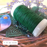 fili di ferro fioristi 0.35 mm verde stafil marianne hobby per creare fiori perline fommy crepla velluto pannolenci