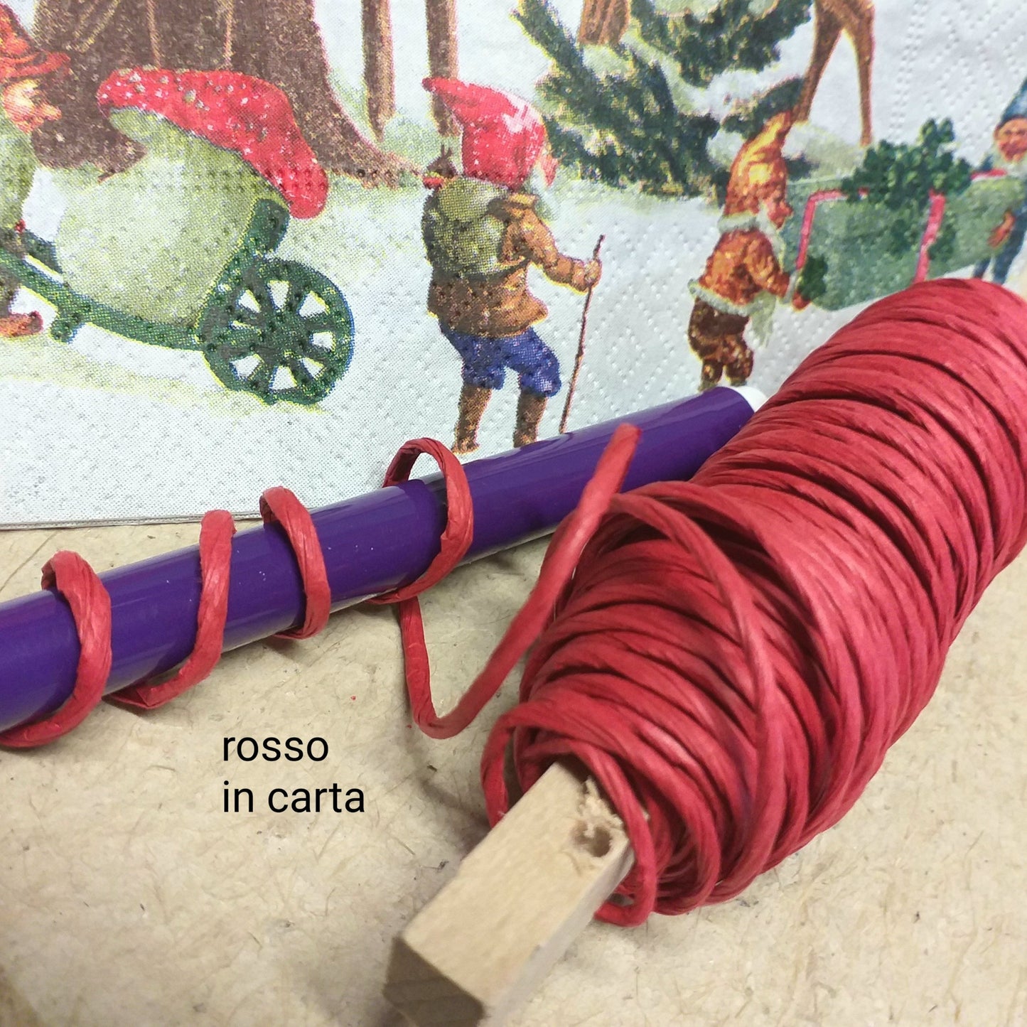 rosso filo di ferro rivestito ricoperto di carta cordoncino colorato anima di metallo modellabile con ferretto vetrina colori uso Hobby creativi corda per decorare lavori fai da te bomboniere