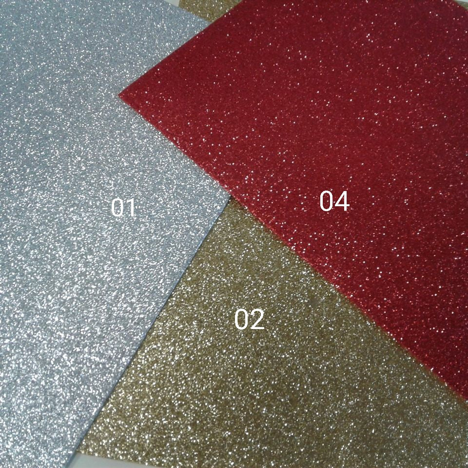 argento oro rosso Natale per lavori di creazione con carta eva fommy glitterato gomma crepla brillantinata colori iridescenti con brillantini