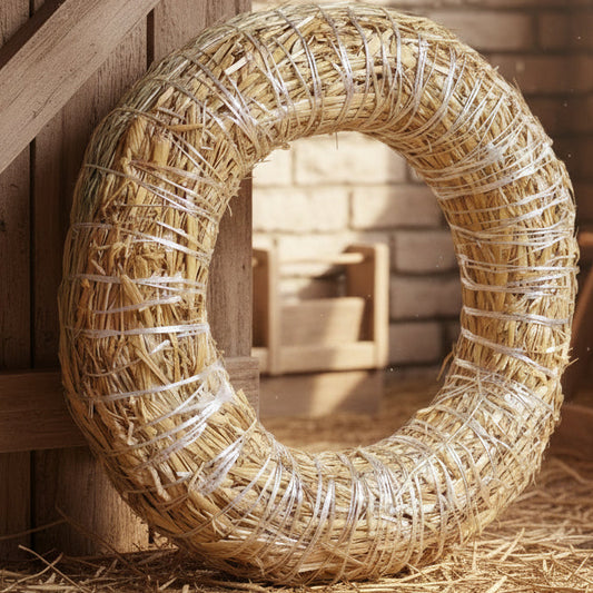 diametro 20 cm ghirlanda coroncina basi di paglia naturale cerchi anelli uso fai da te lavoretti creativi decorazioni addobbi pasquali e natalizi idea vetrina allestimento rustico country shabby