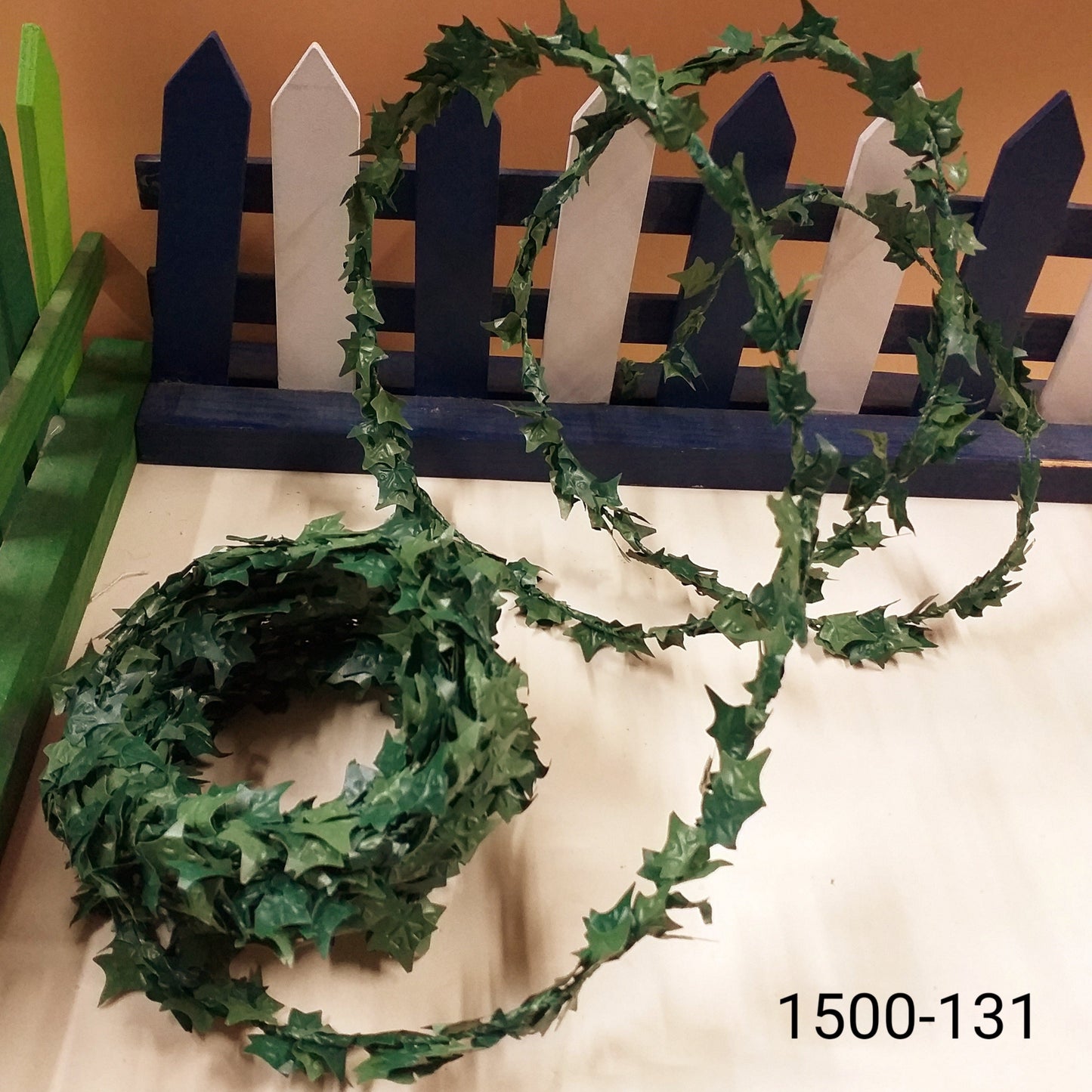foglie piccole filo modellabile festone ghirlanda edera finta verde piante artificiali decorative uso fai da te composizioni fiori centrotavola fioristi allestimenti natalizi pasquali matrimonio vetrinistica