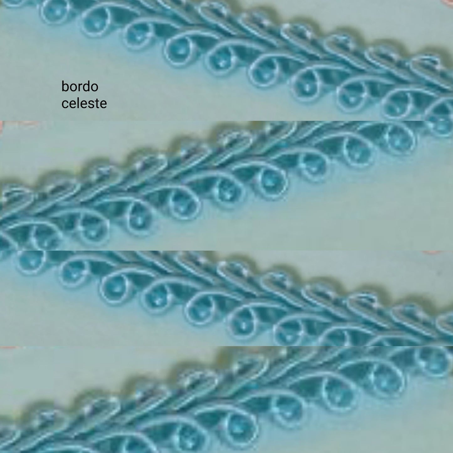 celeste agramano passamaneria pasquale cucito creativo bordura nastro bordo broccato copripunto ad uso fai da te bambole tappezzeria