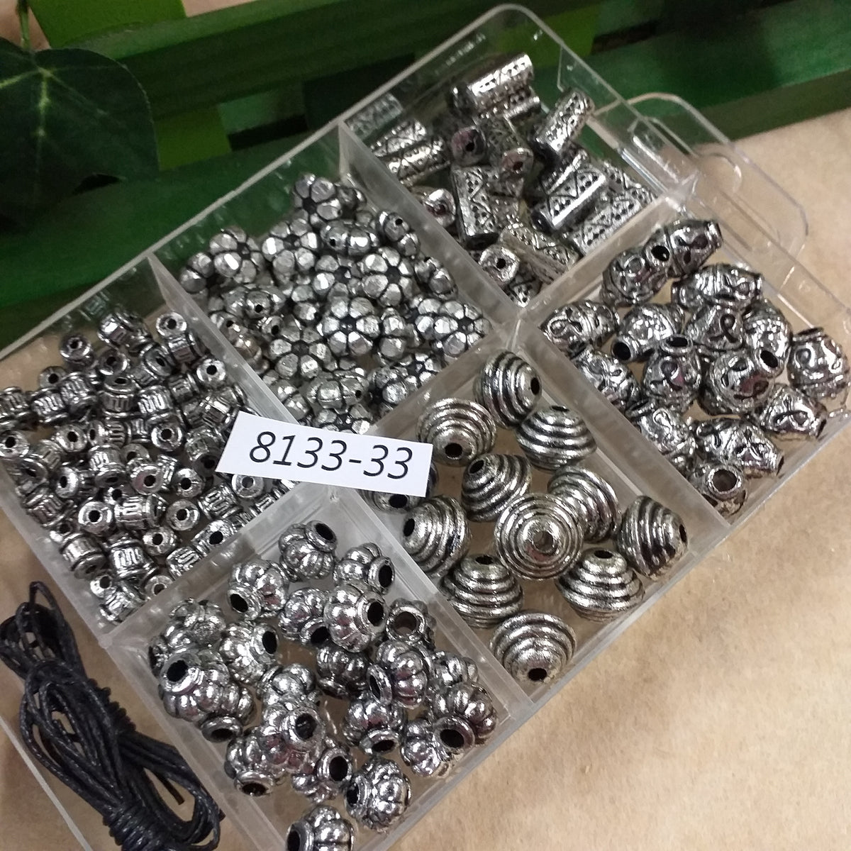 Perle metallo componenti perline distanziatori di resina ad effetto –  hobbyshopbomboniere