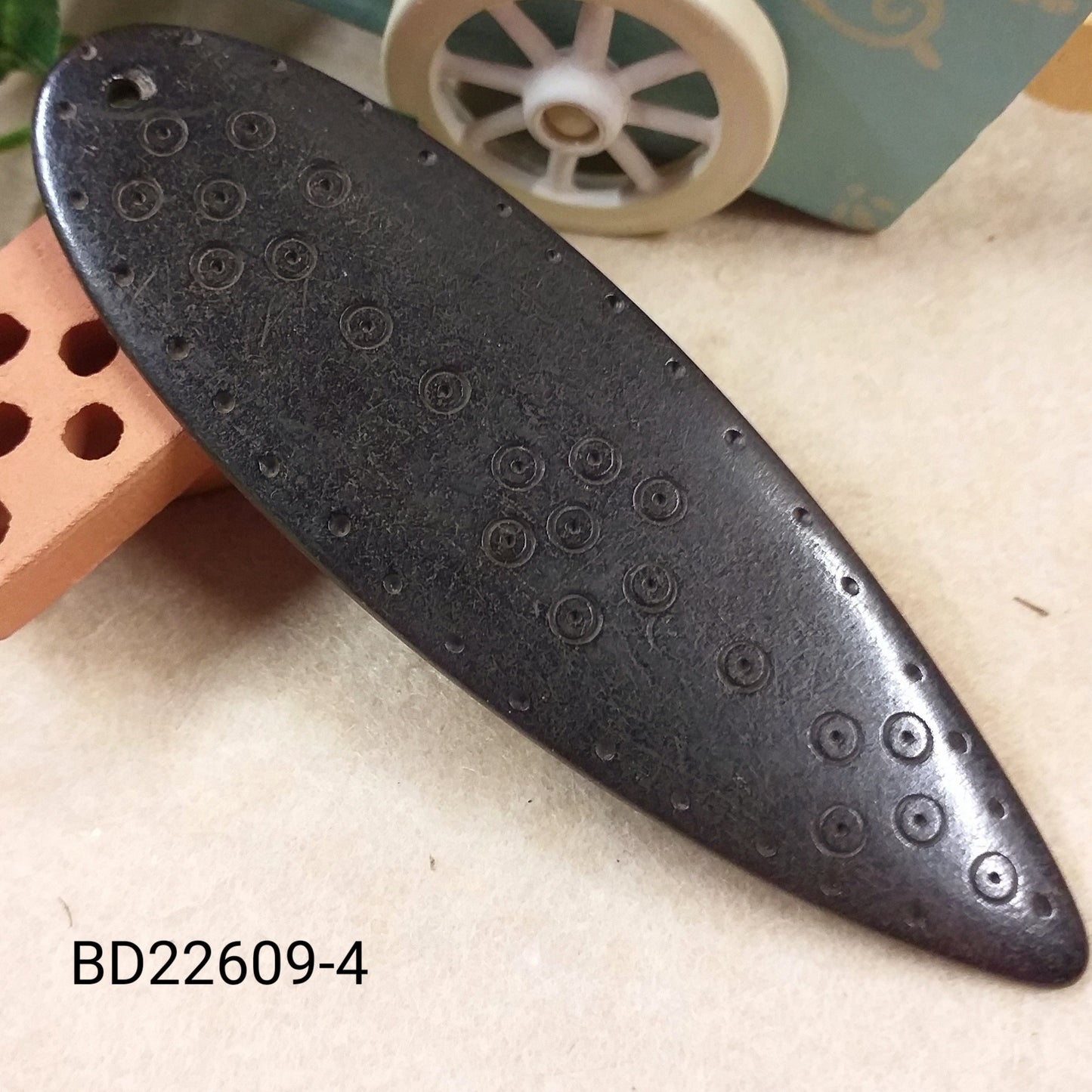 colore marrone stile navajo ciondoli pendenti per bigiotteria di perline conchiglia fai da te collane cinture borse accessori