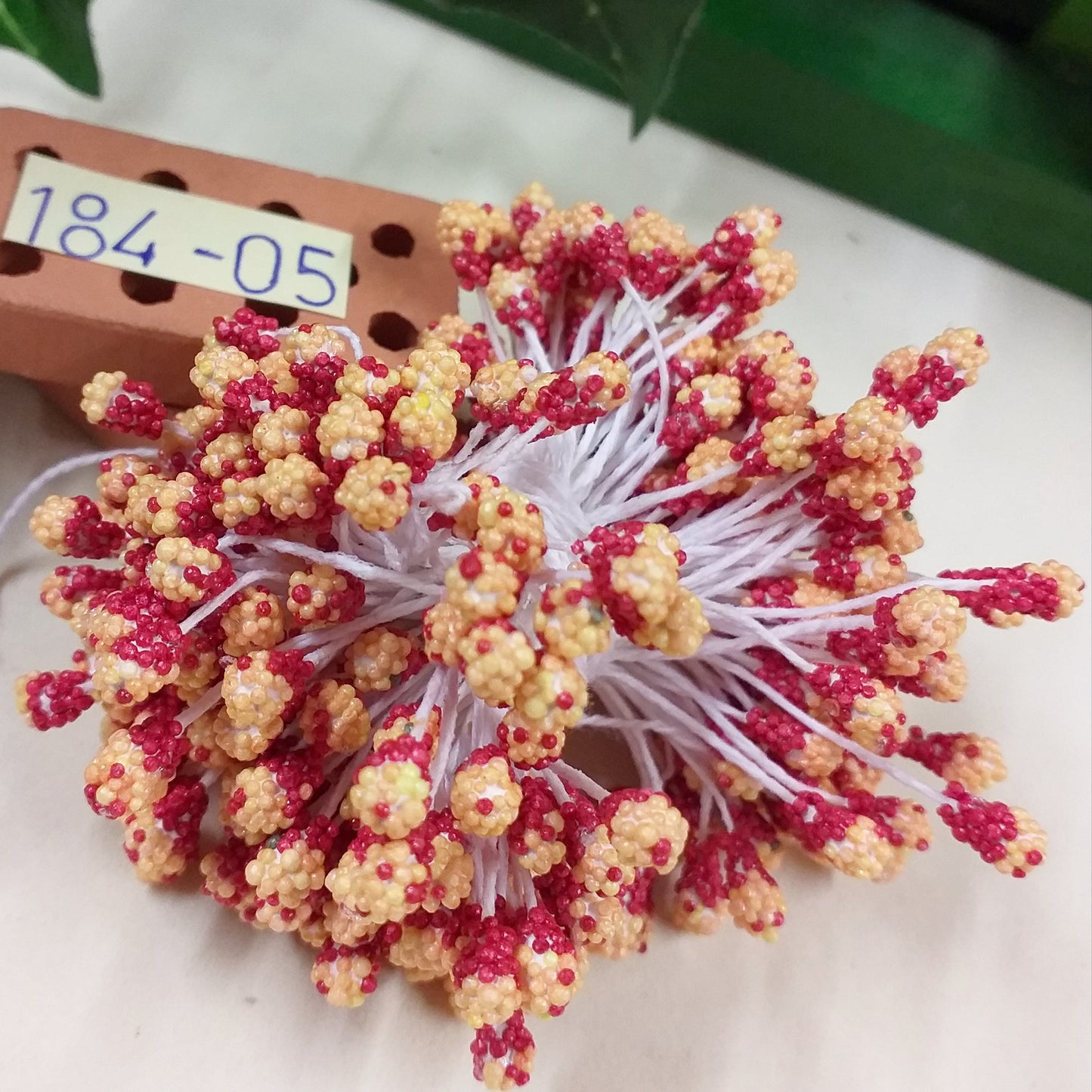 mazzolino palline tipo more mirtilli salmone pistilli per composizioni fiori artificiali accessori stami finti fai da te hobby centrotavola pasquale decorazioni bomboniere fioristi
